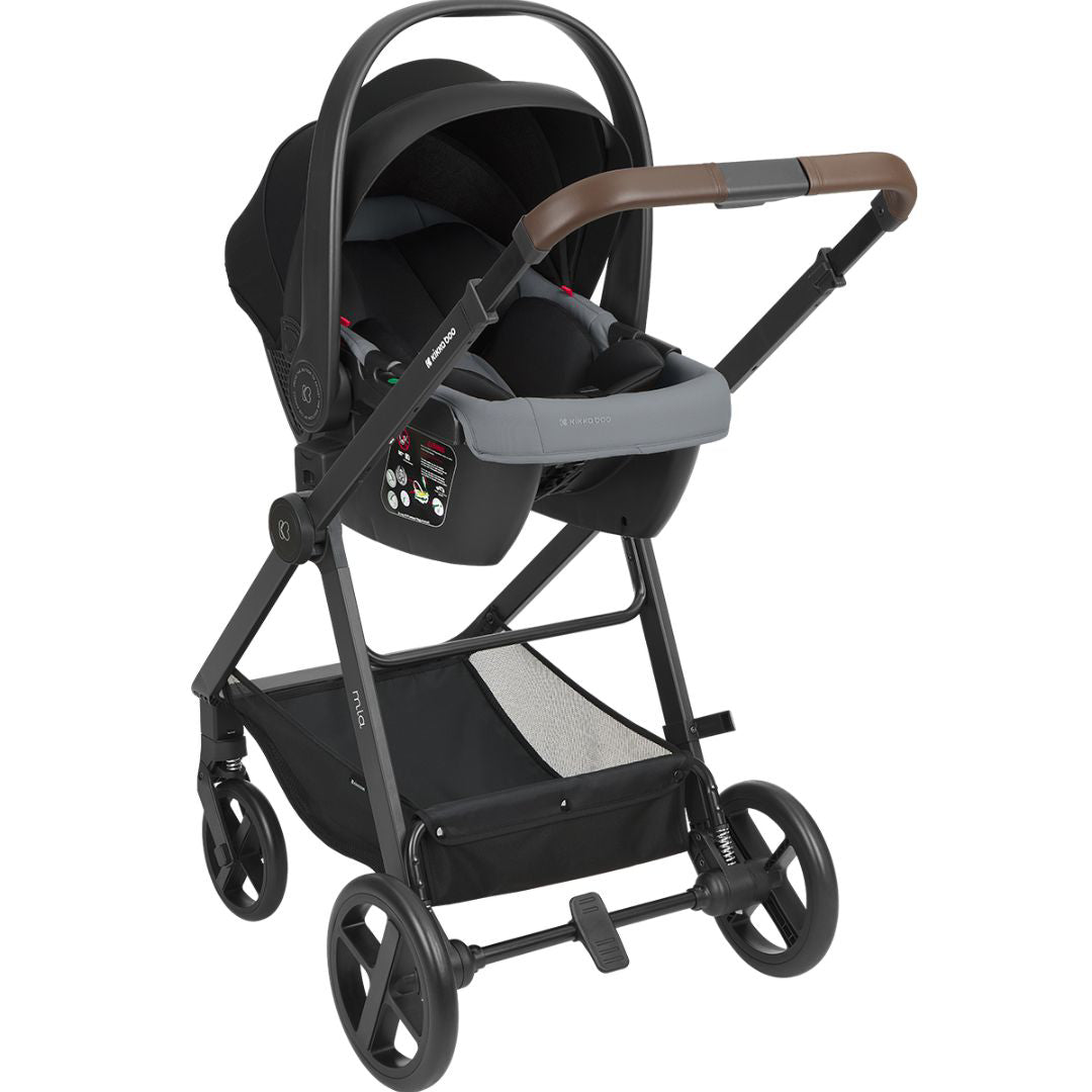 KikkaBoo® Otroški voziček s košaro 3v1 Mia Grey KikkaBoo