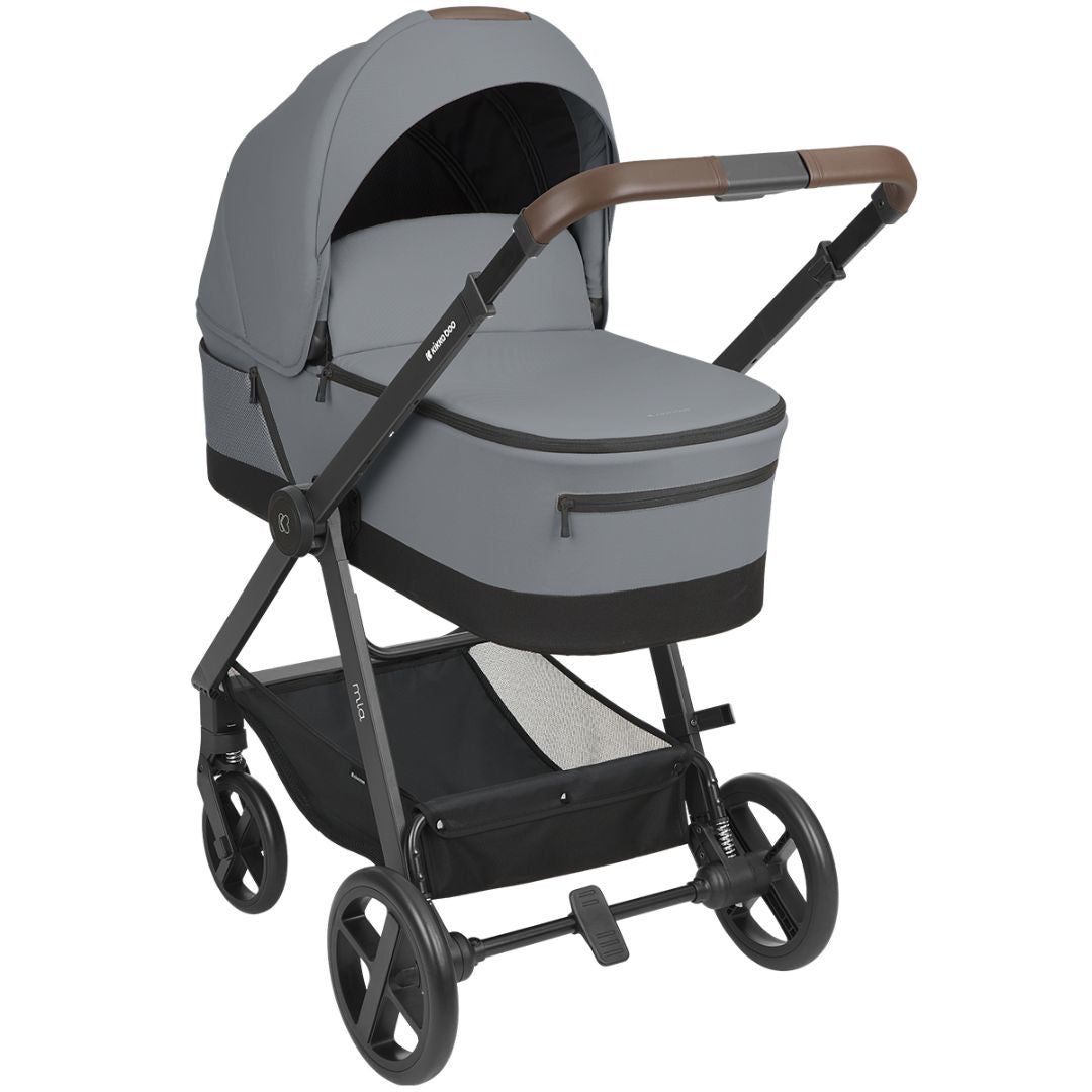KikkaBoo® Otroški voziček s košaro 3v1 Mia Grey KikkaBoo
