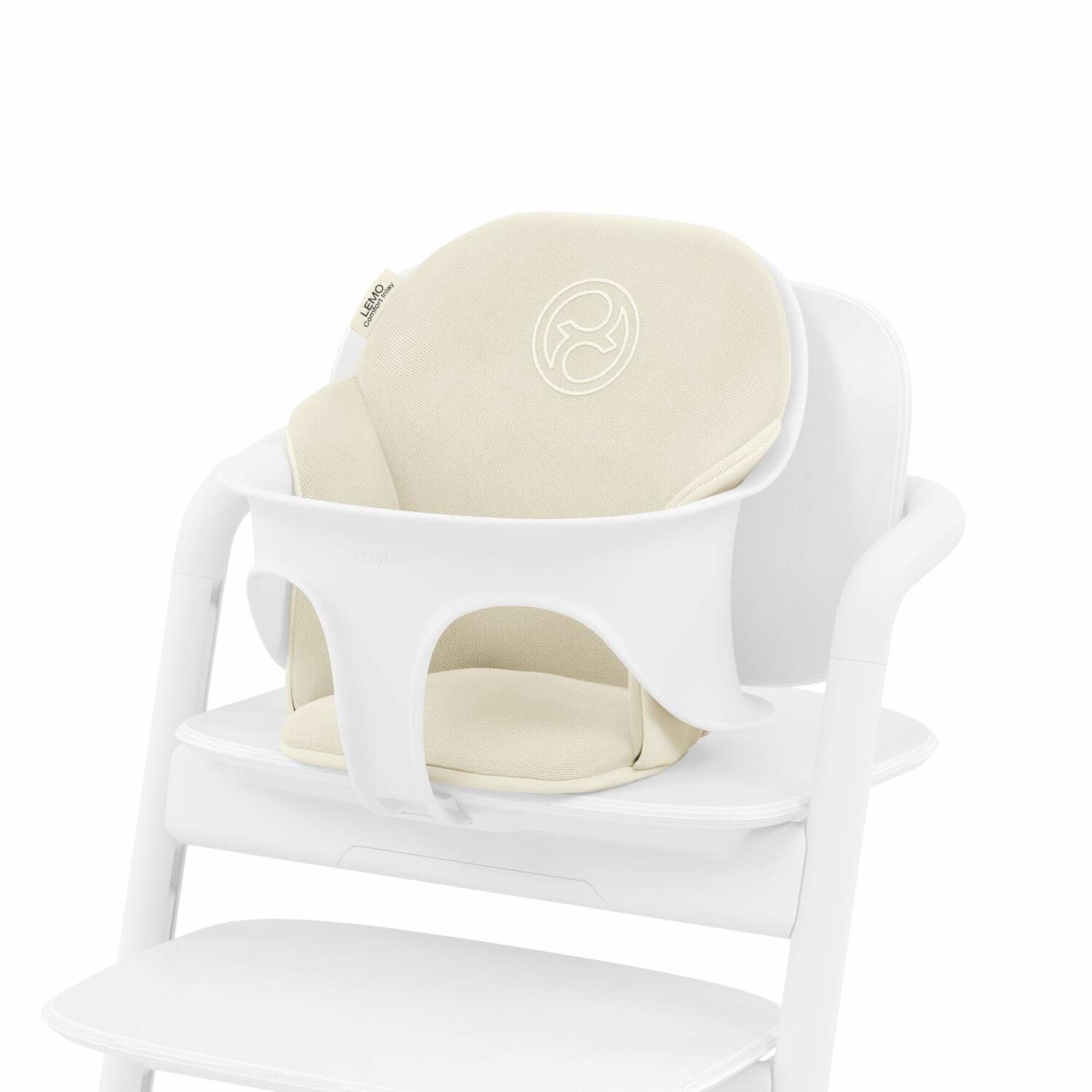 Cybex® Udobni vstavek za Lemo otroški stolček za hranjenje Canvas White Cybex