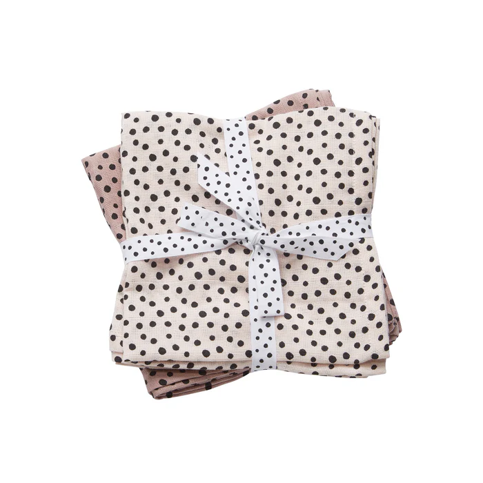 Done by Deer® Komplet tetra pleničk Happy Dots Powder 70x70 Done by Deer