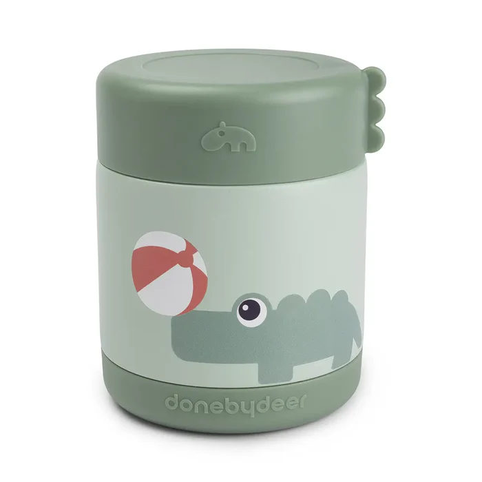 Done by Deer® Termo posodica za hrano 300ml Playground Green Done by Deer