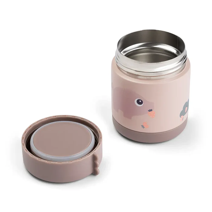 Done by Deer® Termo posodica za hrano 300ml Tiny Farm Powder Done by Deer