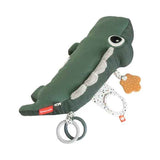 Done by Deer® Hračka na hraní na bříšku Croco Green