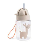 Done by Deer® Flasche mit Trinkhalm Celebration Sand 280 ml