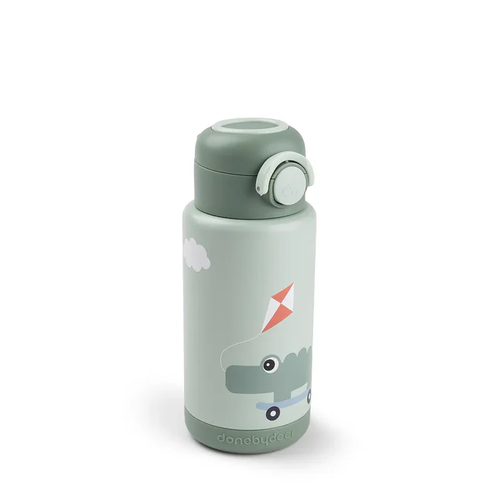 Done by Deer® Termo steklenička 340ml Playground Green Done by Deer