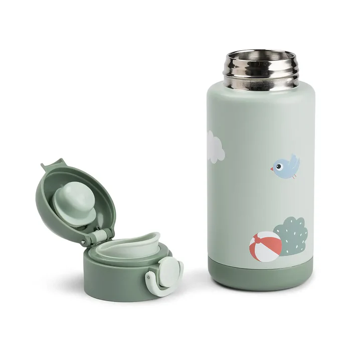 Done by Deer® Termo steklenička 340ml Playground Green Done by Deer