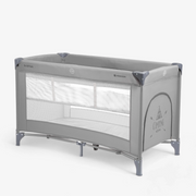 KikkaBoo® Prenosna posteljica 2 levels 125x65 So Gifted Grey KikkaBoo