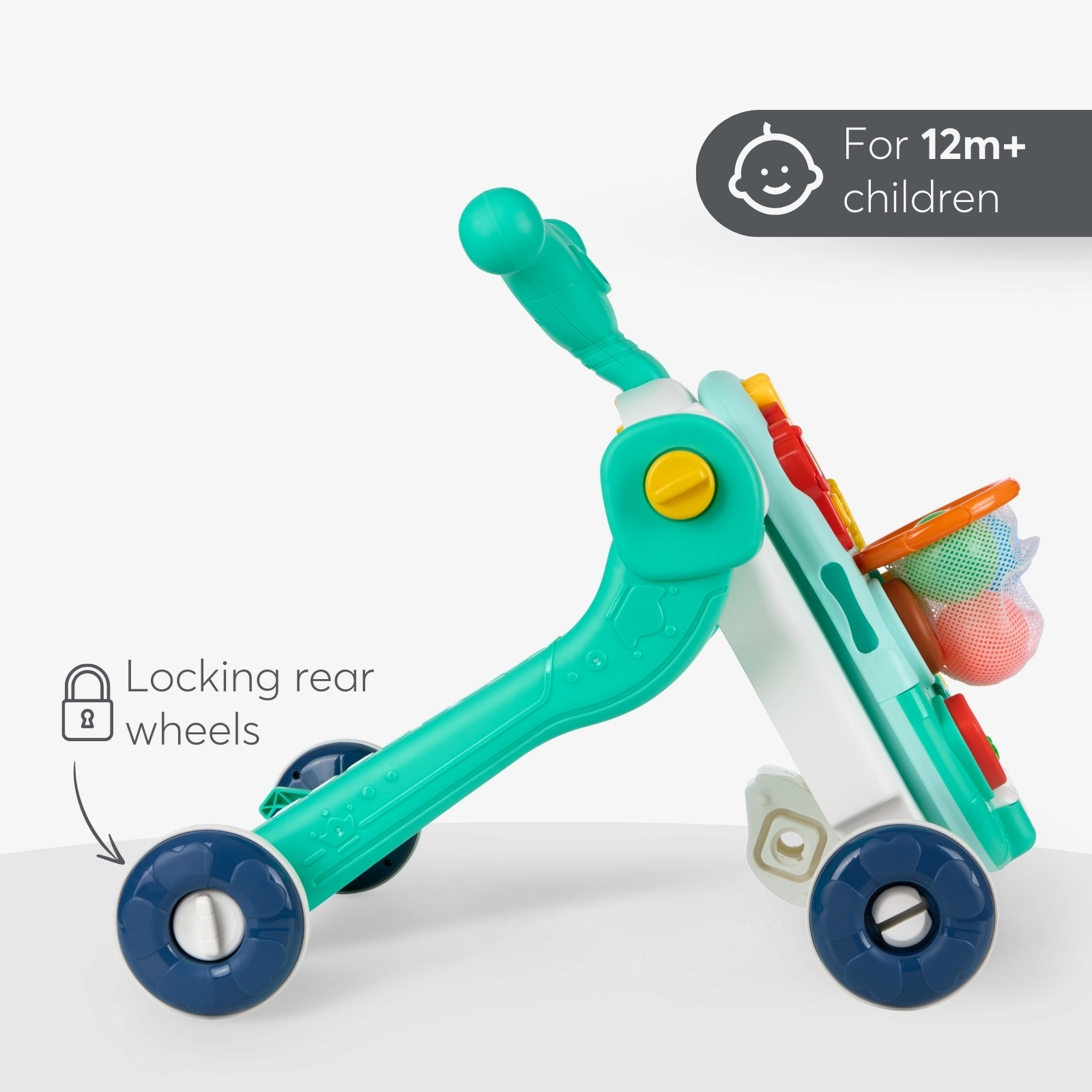 KikkaBoo® Aktivnostni voziček 4v1 Sweet Escape Mint KikkaBoo