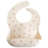 Mushie® Silicone Bib Bows