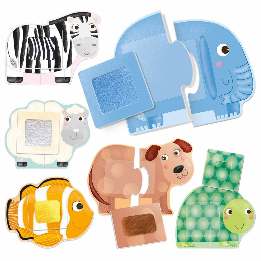 Headu® Montessori Otipljive živali Headu