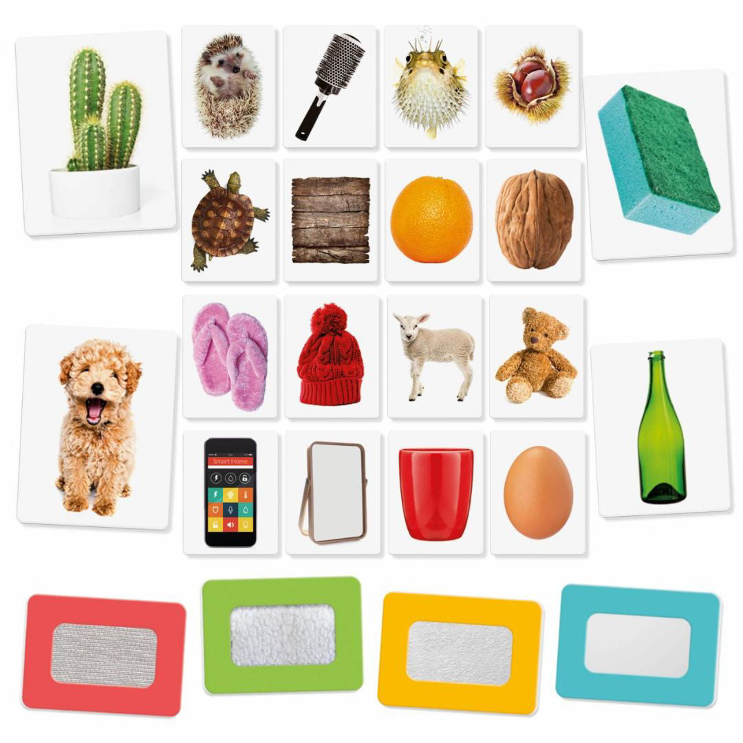 Headu® Montessori taktilne kartice Headu