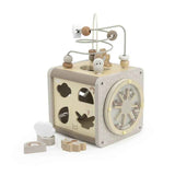 Label Label® Wooden Activity Cube Olive Green