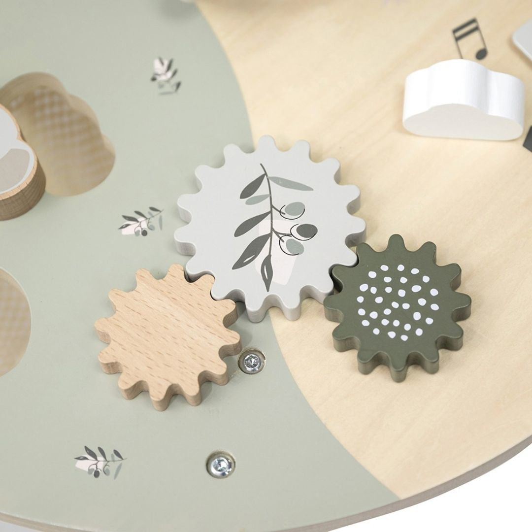 Label Label® Aktivnostna mizica Olive Green Label Label