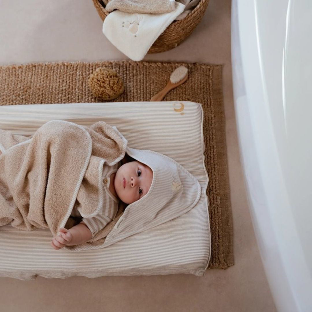 Little Dutch® Brisača s kapuco Baby Bunny 75x75cm Little Dutch