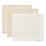 Little Dutch® Facecloths set muslin Little Goose 25x25