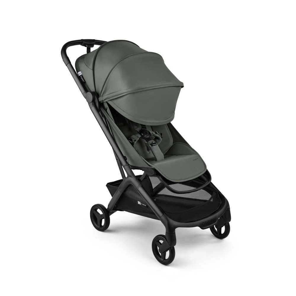 Bugaboo® Otroški voziček Butterfly 2 Black/Forest Green Bugaboo