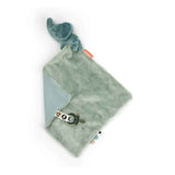 Done by Deer® Comfort Blanket with Pacifier Clip Elphee Blue