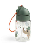 Done by Deer® Straw bottle Tiny trails Green 280 ml