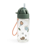 Done by Deer® Straw bottle Tiny trails Green 350 ml