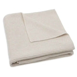 Jollein® Bavlněná dečka 75x100 Basic Knit Oatmeal