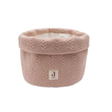 Jollein® Storage Basket Grain Knit Wild Rose