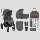 KikkaBoo® Platinum 2in1 Stroller Goya Olive