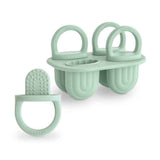 Mushie® Silicone ice cream mold Cambridge Blue