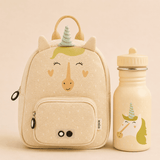 Trixie Baby® Set MINI Backpack and 350ml Bottle Mrs. Unicorn