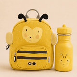 Trixie Baby® Backpack MINI set and 350ml bottle Ms. Bumblebee