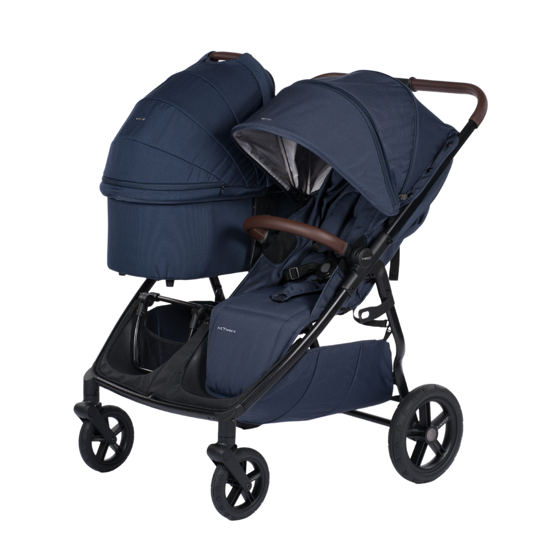 MAST® Otroški voziček TWIN X Blueberry Mast