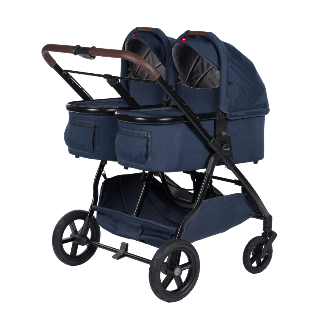 MAST® Otroški voziček TWIN X Blueberry Mast