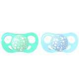 Twistshake® 2x Dudlík Pastel Pink&Purple (0+/6+) 6+M