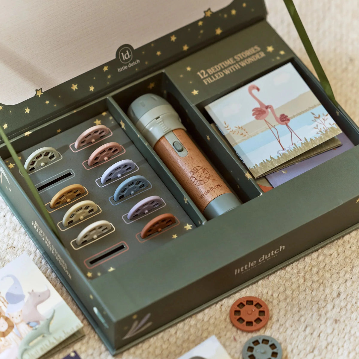 Little Dutch® Story Projector Safari Friends – slika 6