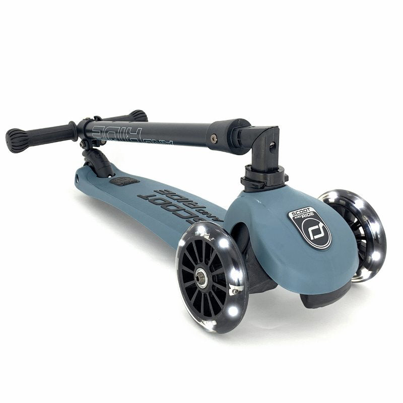 Scoot & Ride® Otroški skiro Highwaykick 3 Steel LED Scoot & Ride