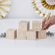 Ginger Ray® Lesene kocke Oh Baby! Ginger Ray