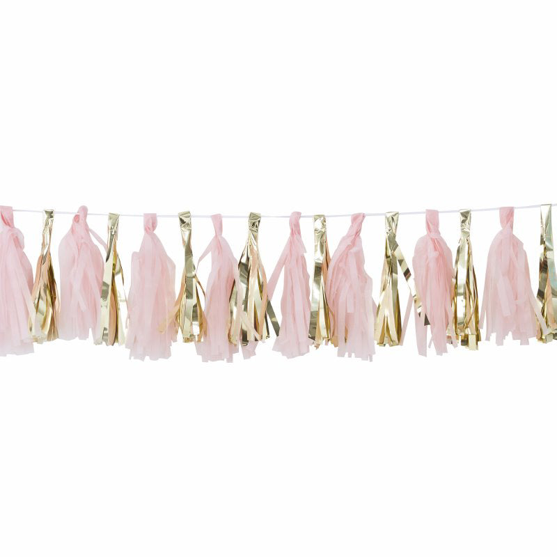 Ginger Ray® Pom Pom Gerlanda Pink Ginger Ray