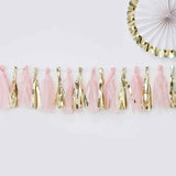 Ginger Ray® Pink And Gold Tassel Garland Oh Baby!