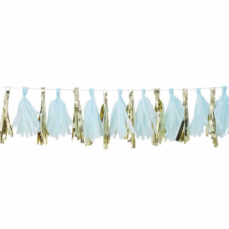 Ginger Ray® Pom Pom Gerlanda Blue Ginger Ray
