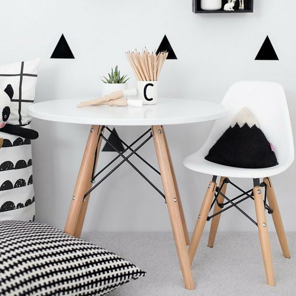 EM Furniture Eiffel Otroški stolček White EM Furniture