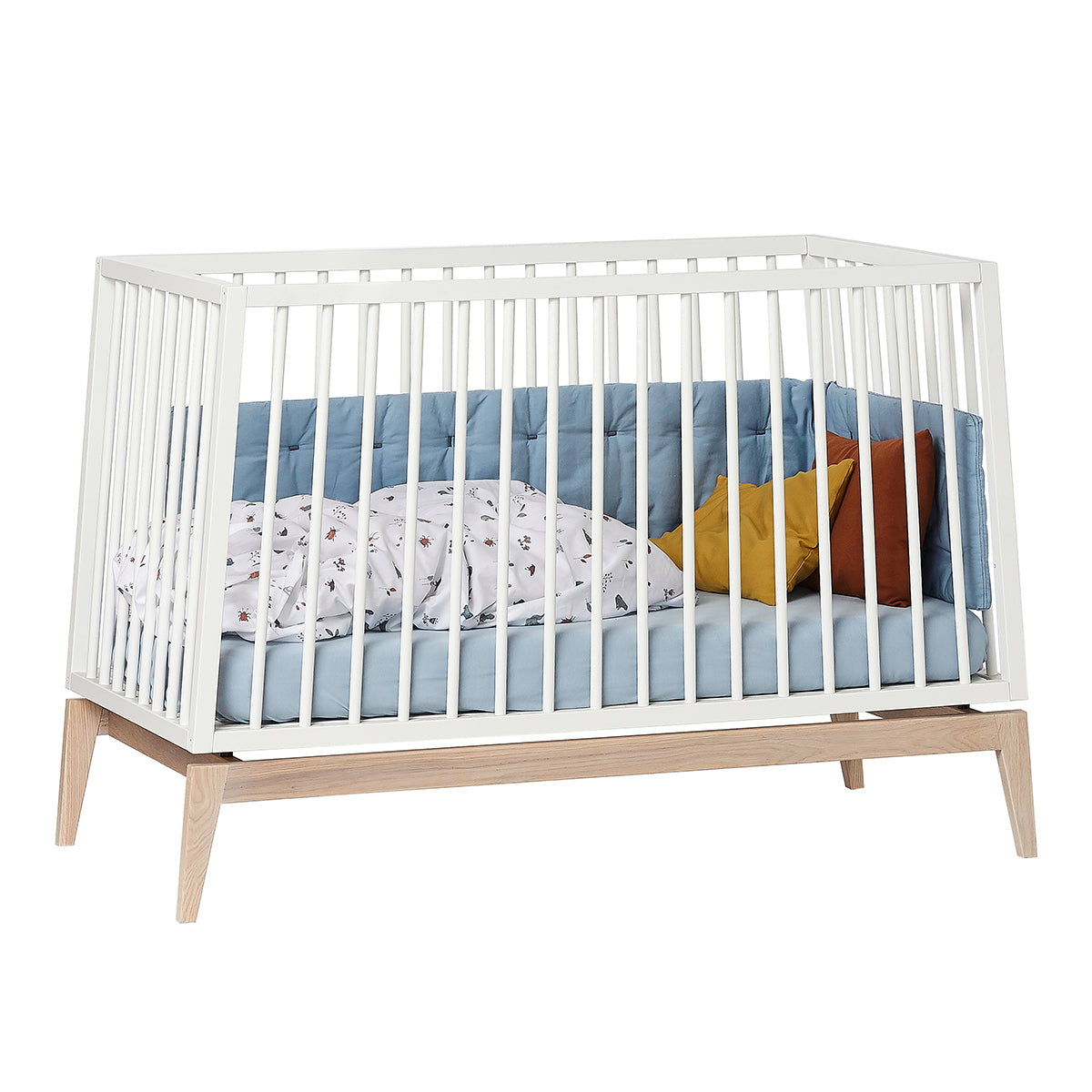 Leander® Otroška postelja Luna™ 120x60 cm White/Oak Leander