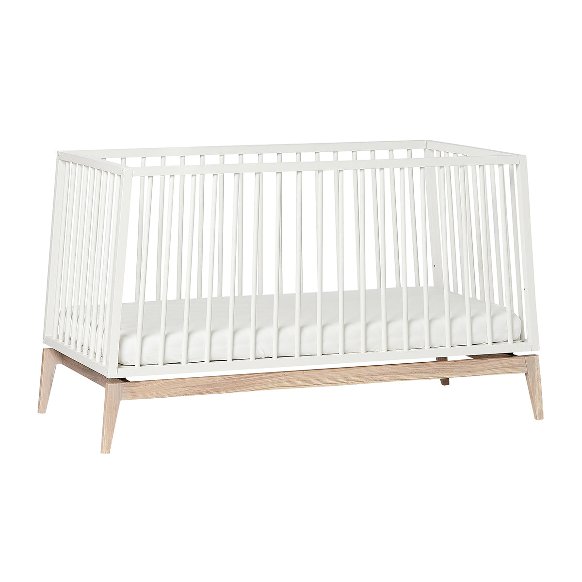 Leander® Otroška postelja Luna™ 140x70 cm White/Oak Leander
