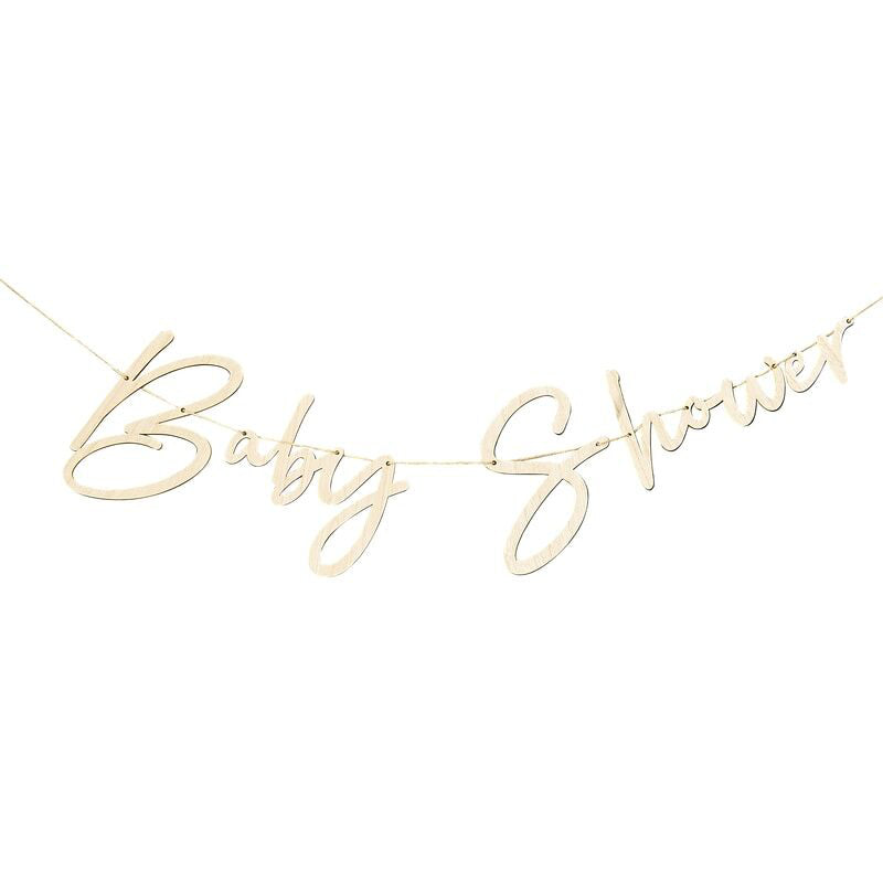 Ginger Ray® Viseč napis iz lesa Baby Shower Botanical Ginger Ray