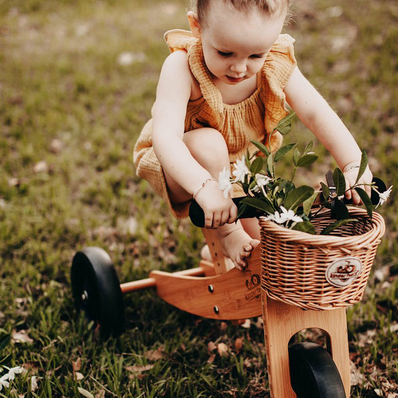 Kinderfeets® Pletena košara za poganjalec Kinderfeets