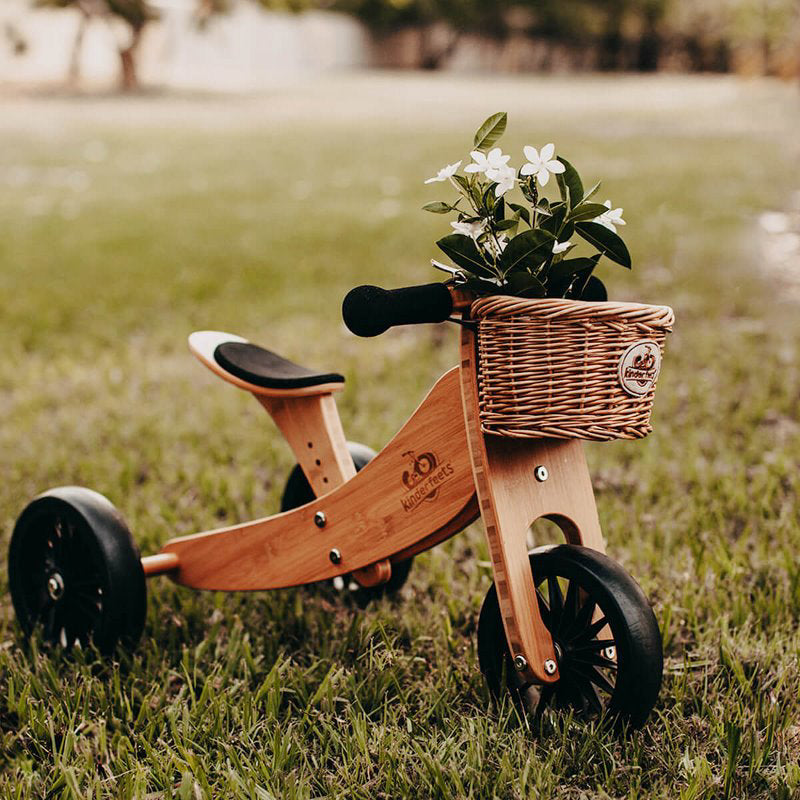 Kinderfeets® Pletena košara za poganjalec Kinderfeets