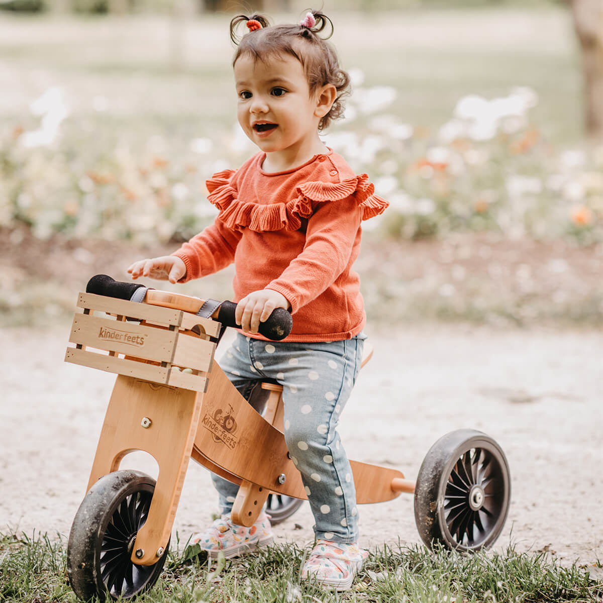 Kinderfeets® Lesen poganjalec Tiny Tot PLUS 2v1 Bamboo Kinderfeets