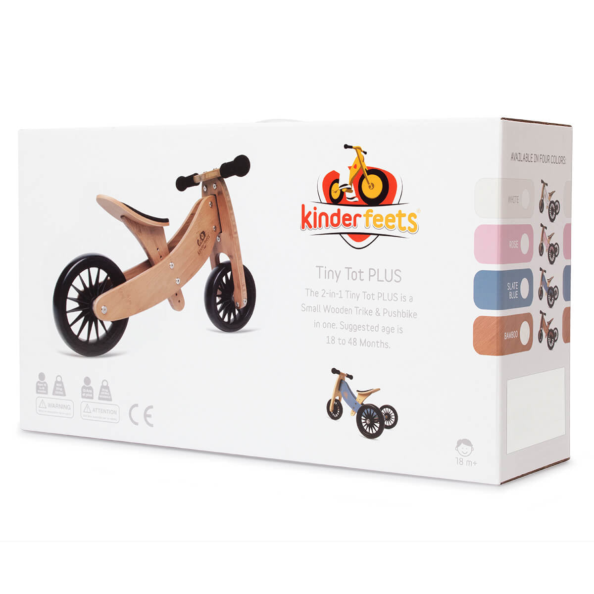 Kinderfeets® Lesen poganjalec Tiny Tot PLUS 2v1 Silver Sage Kinderfeets