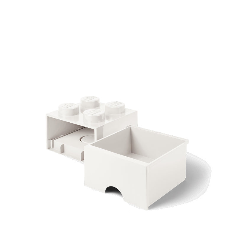 Lego® Škatla za shranjevanje s predali 4 White Lego