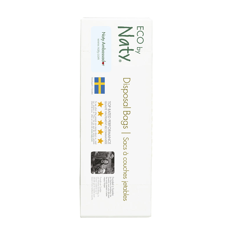Eco by Naty® Razgradljiva vrečka za plenice 50kosov Eco by Naty