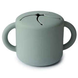 Mushie® Silikonová miska na svačinky Cambridge Blue