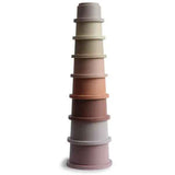Mushie® Stacking Cups Toy Petal